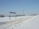 Wjazd na cmentarz zim± 2006/7