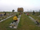 Widok Cmentarza w listopadzie 2001 roku