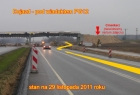 Foto z instrukcją dojazdu z S8 w listopadzie 2011 roku