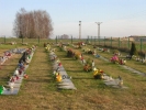 Widok Cmentarza w grudniu 2001 roku