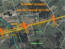 S8 - chemat dojazdu na Cmentarz w styczniu 2012 roku