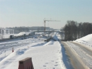 Budowa drogi szybkiego ruchu S8 - zima - styczen 2012
