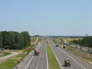 S8 - ostatnie prace widok z wiaduktu