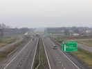 Cmentarz - nowa S8 - widok na Warszawę